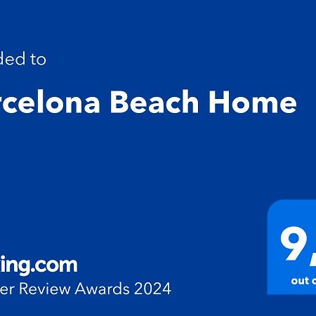 Barcelona Beach Home Ngoại thất bức ảnh